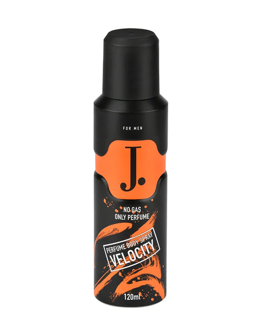 J. No Gas Perfume Body Spray - Velocity - 120ml