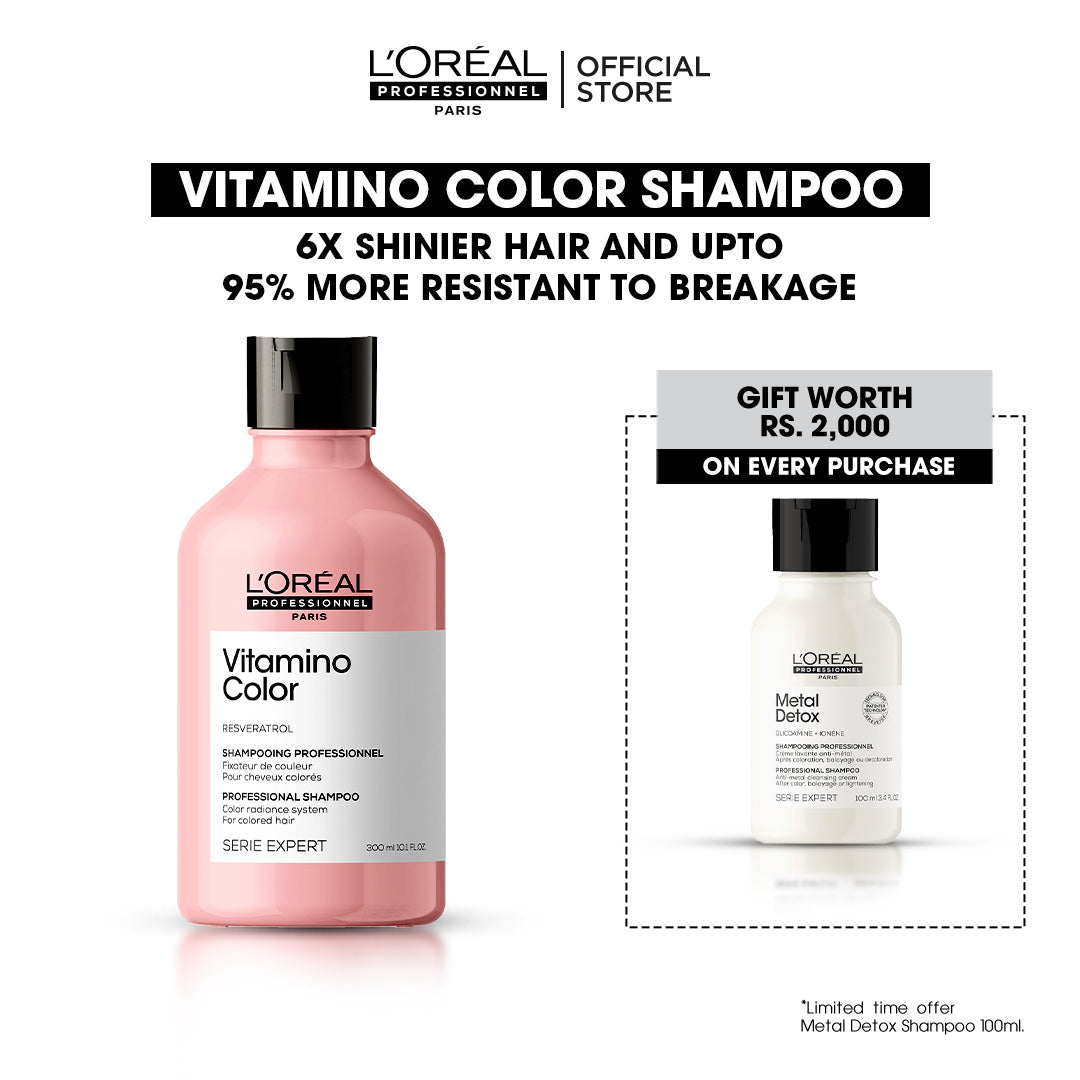 L'Oreal Professional - Serie Expert Vitamino Shampoo 300 ML - For Color Treated Hair