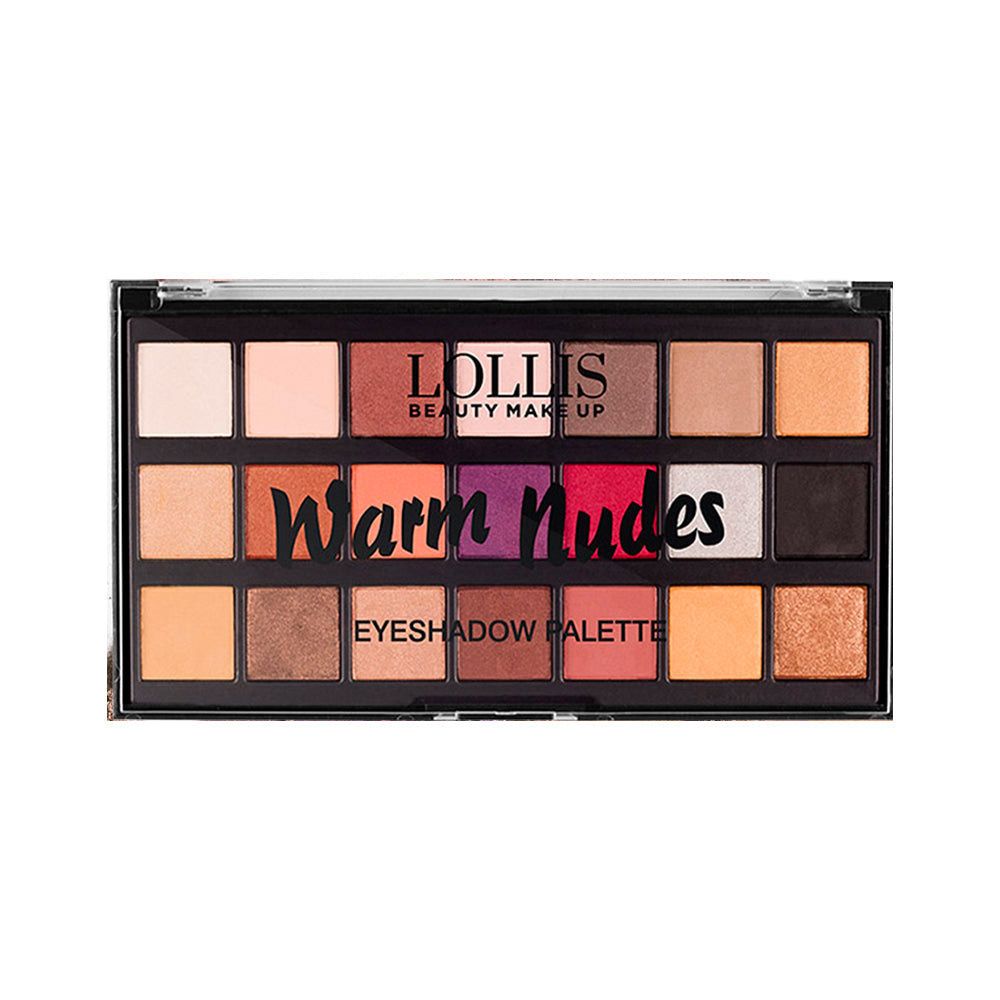 Lollis - Warm Nudes 21 Colors Eyeshadow Palette