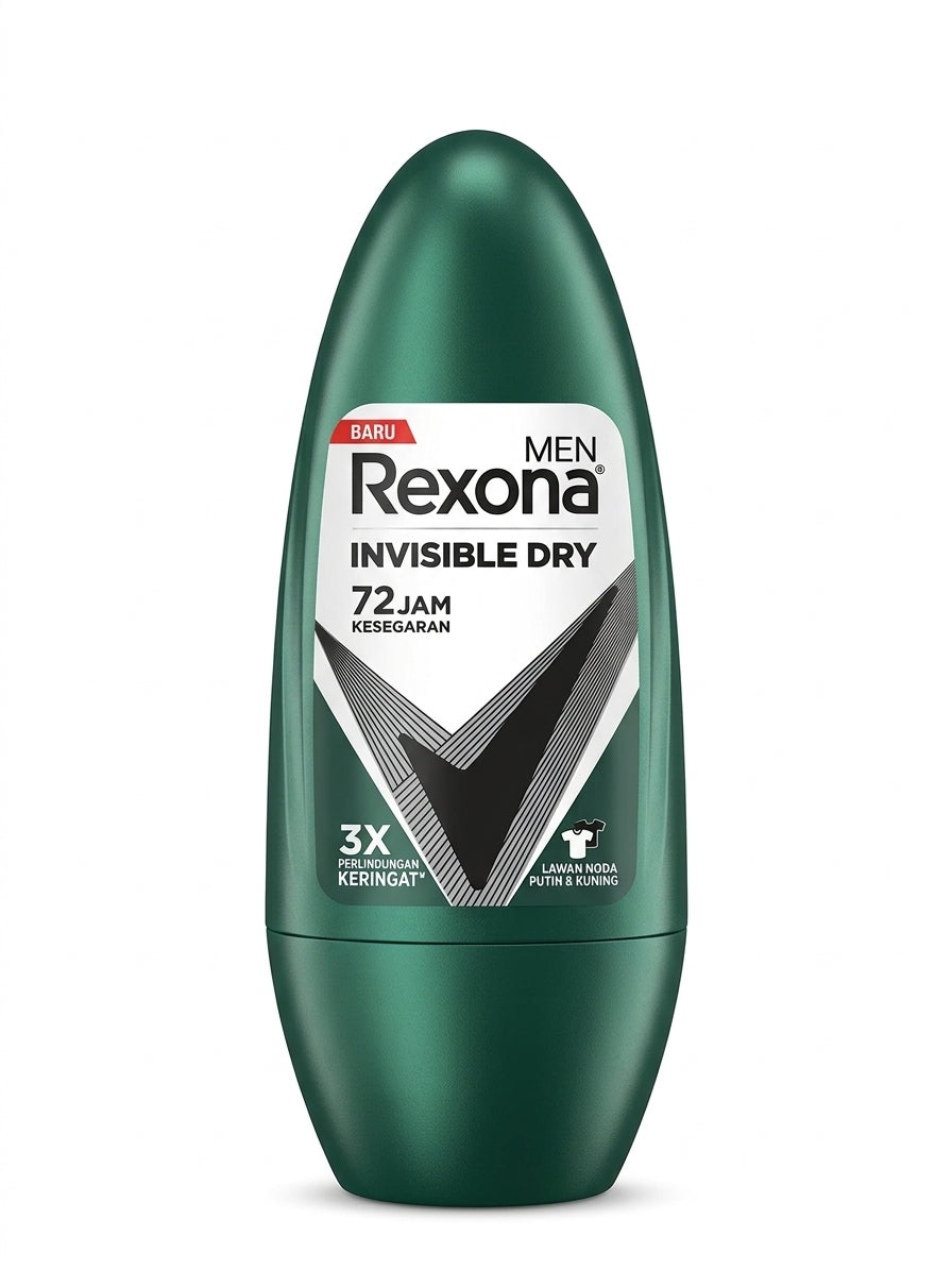 Rexona Deodorant Roll On Men Invisible Dry 45Ml