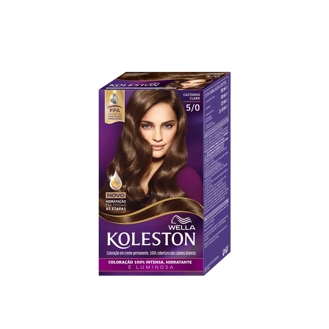 Wella Koleston KIT 5 0 Light Brown Menap