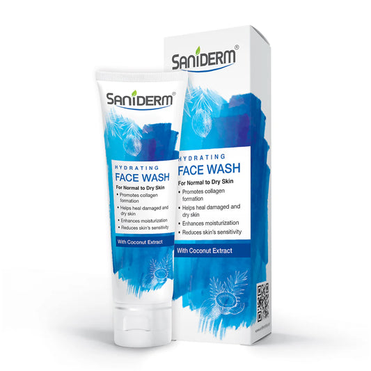 Saniderm Hydrating Face Wash With Cocnut Extracts 90 ml