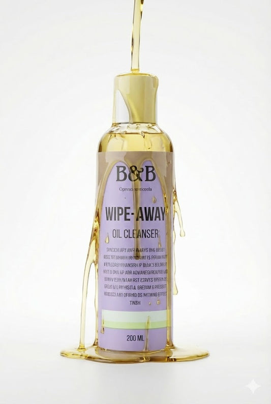 B&B Derma - Wipe Away Make Up Remover/Oil Cleanser