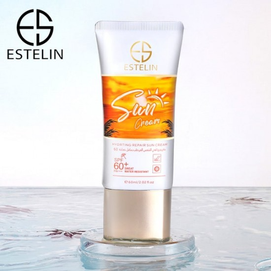 Estelin Sun Cream Hydrating Repair Spf60+++ 60Ml - Highfy.pk