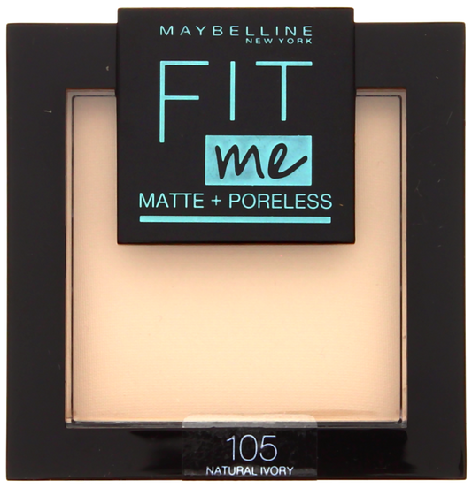 Maybelline Fit Me Matte And Poreless Powder 105 Natural Ivory - Highfy.pk