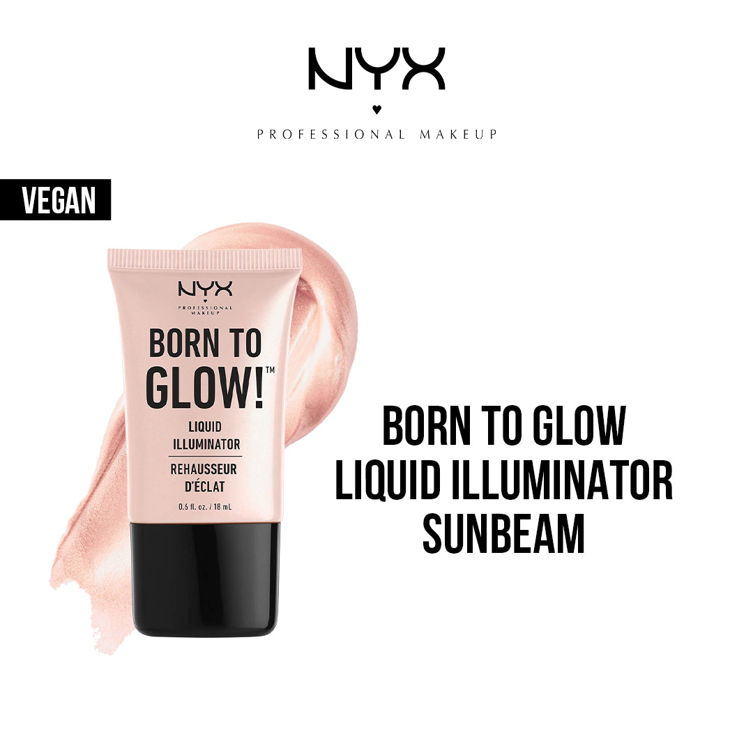 NYX Cosmetics Born To Glow Liquid Illuminator  Li01 Sunbeam - Highfy.pk