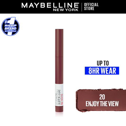 Maybelline New York Superstay Ink Lip Crayon Lipstick - 20 Enjoy The View - Highfy.pk
