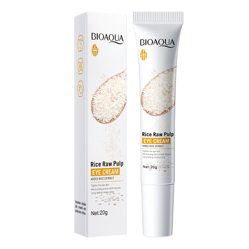 Bioaqua - Rice Raw Pulp Eye Cream 20G - Highfy.pk