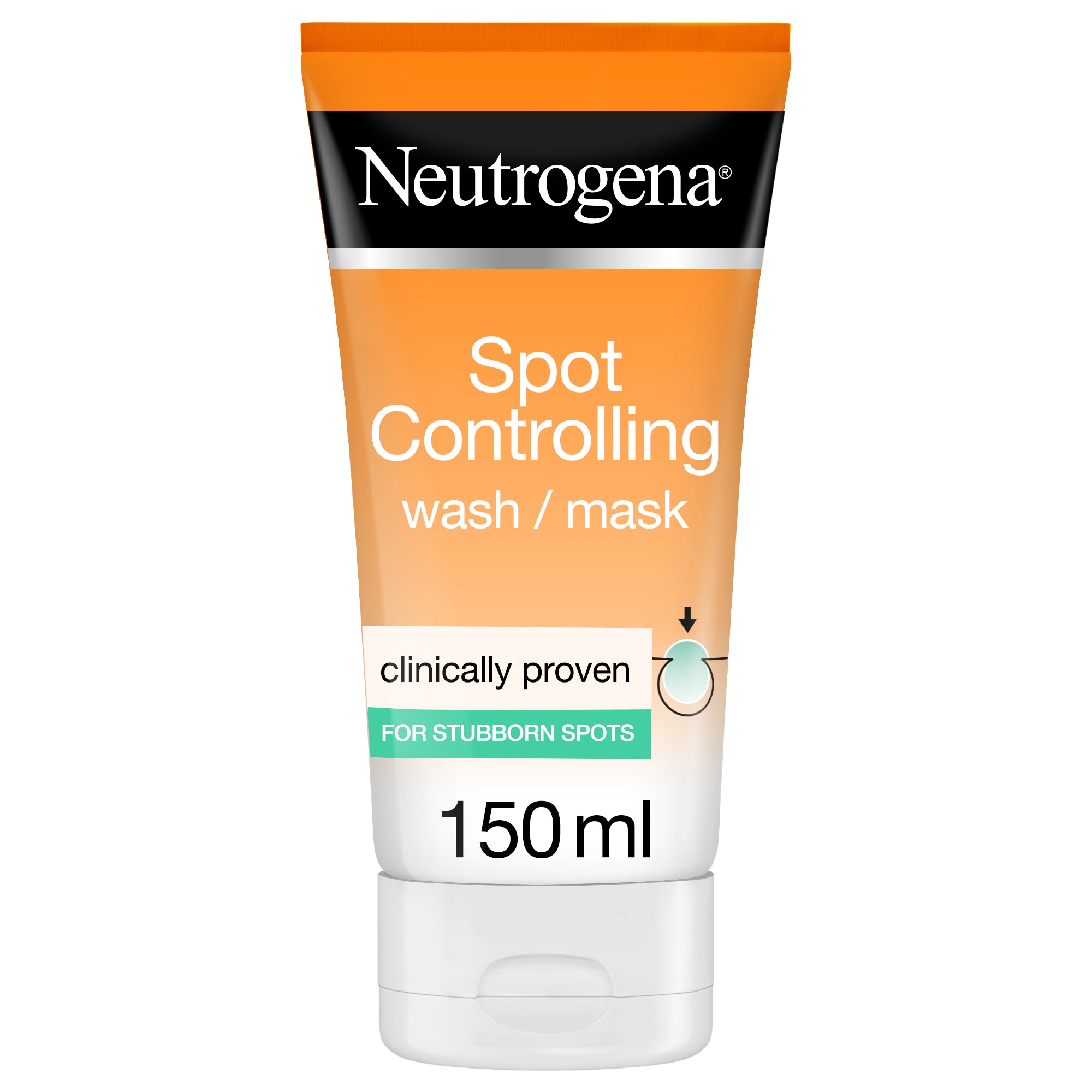 Neutrogena Spot Controlling Wash/Mask Oil Free 150 Ml
