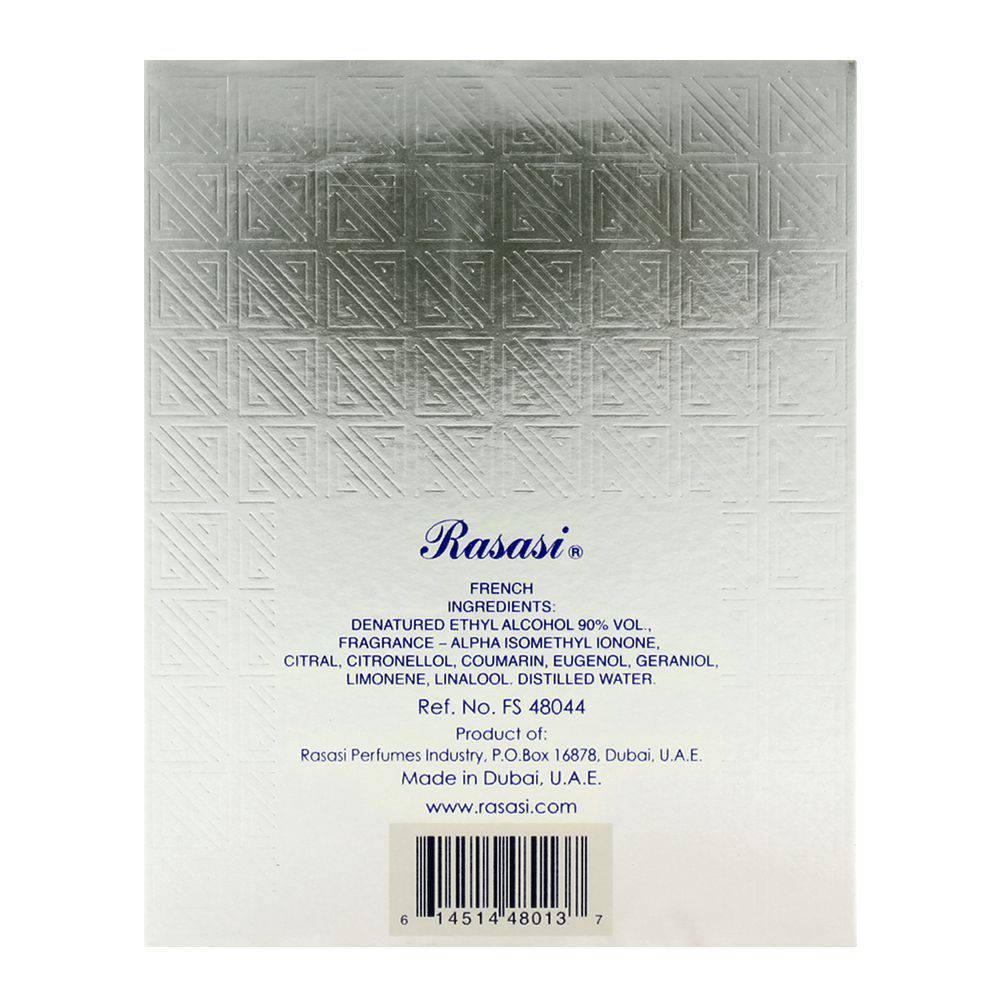 Rasasi Blue For Men Edt 100Ml - Highfy.pk