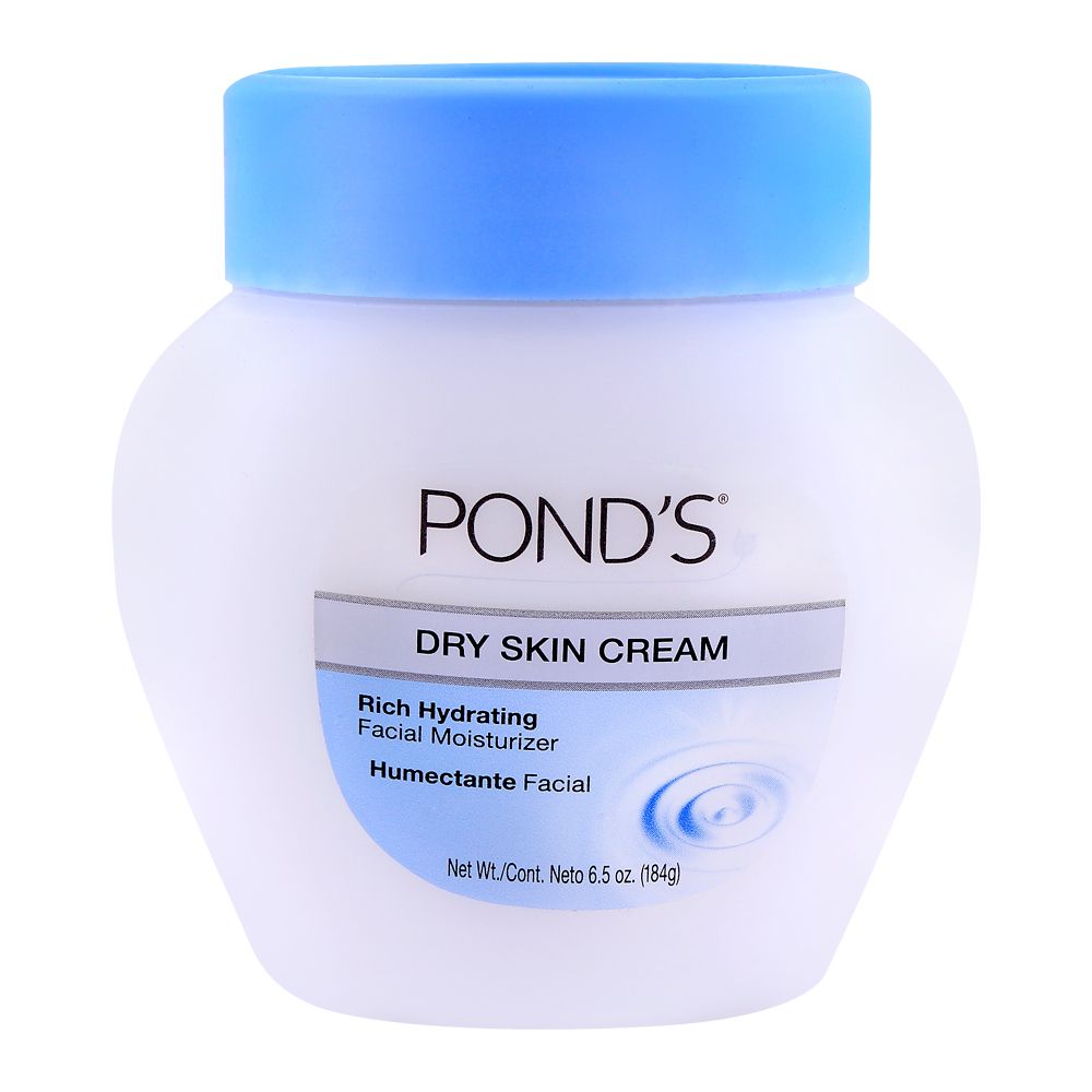 Ponds Dry Skin Cream Facial Moisturizer Rich Hydration 184G