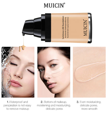 MUICIN - Luminous Silk Foundation - 40ml