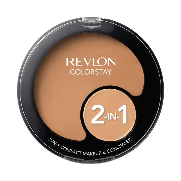Revlon Colorstay 2 In 1 Compact Makeup & Concealer 110 - Highfy.pk