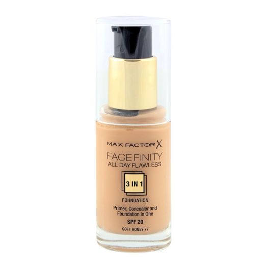 Max Factor Facefinity 3-In-1 Foundation Soft Honey 77