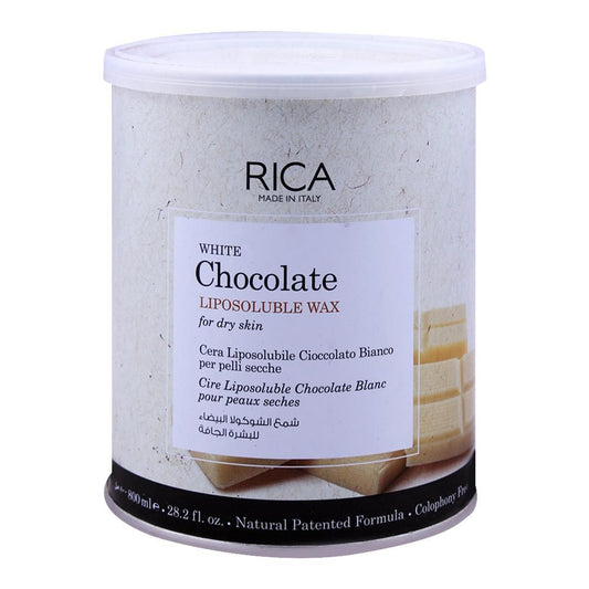 RICA WAX LIPOSOLUBLE WHITE CHOCOLATE DRY SKIN 28.2OZ/800ML