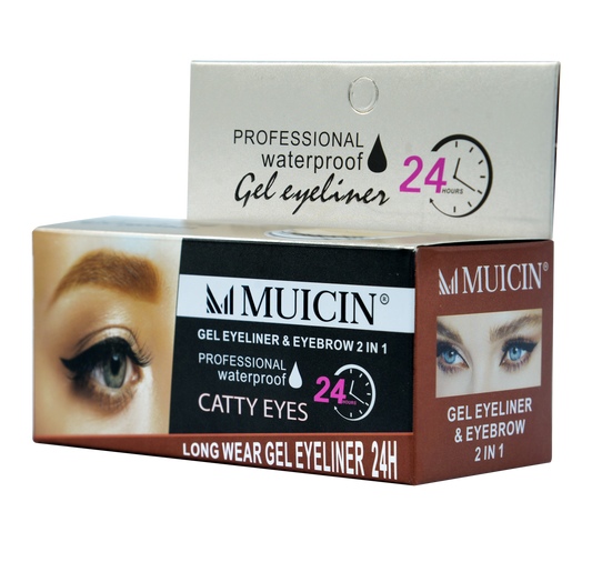 MUICIN - 2 In 1 Catty Eyes Gel Eyeliner