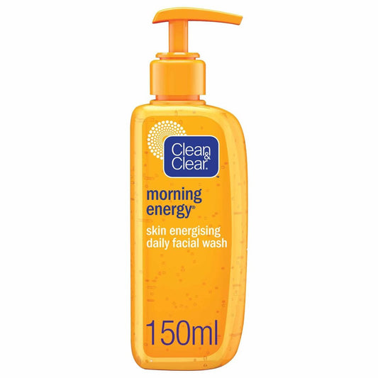 Clean & Clear Daily Facial Wash Skin Energising Morning Energy 150Ml - Highfy.pk