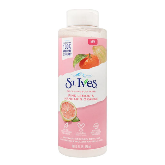 Stives Body Wash Pink Lemon & Mandarin Orange 16Oz/473Ml - Highfy.pk