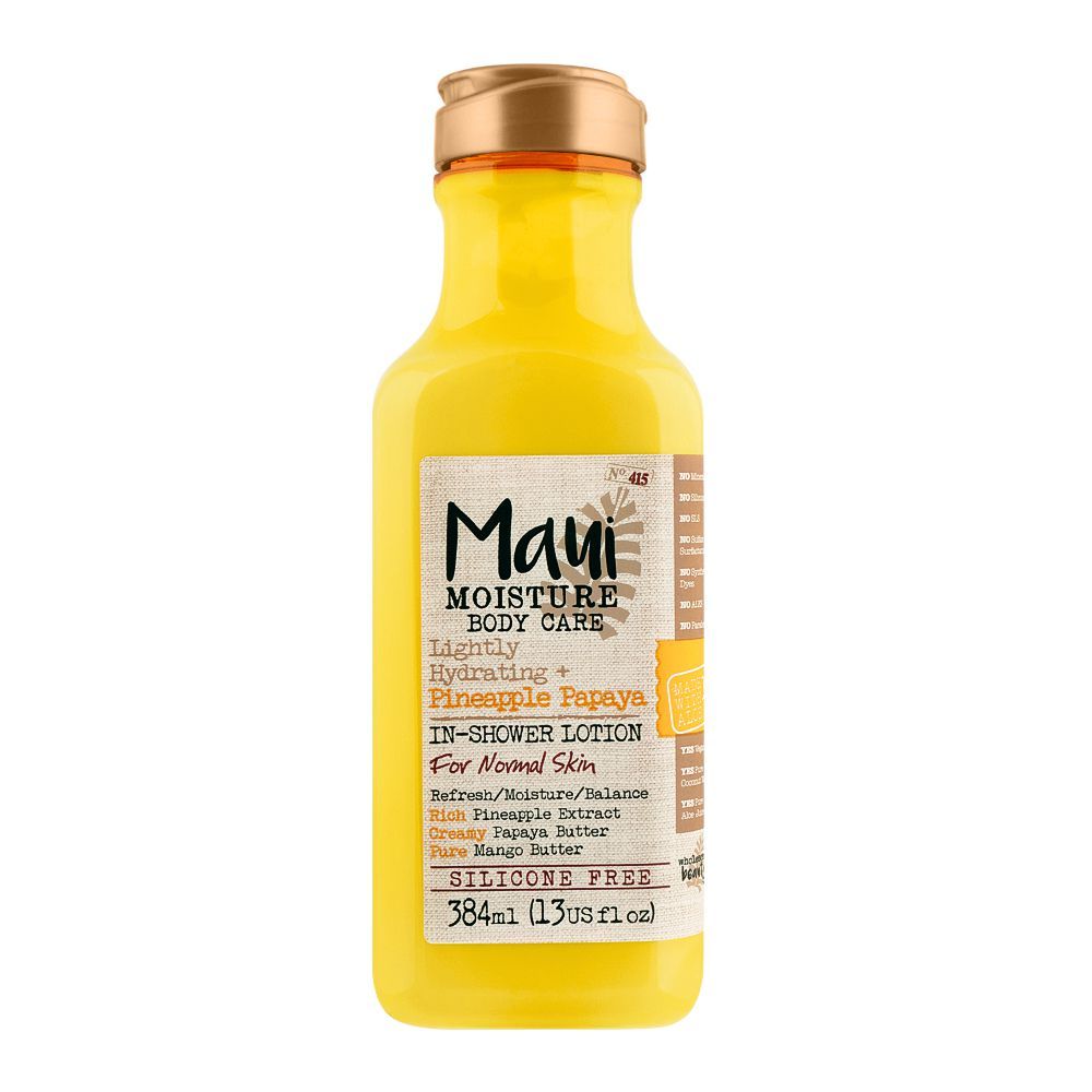 Maui Moisture Body Care Lightly Hydrating Pineapple Papaya Shower Lotion 384 Ml - Highfy.pk