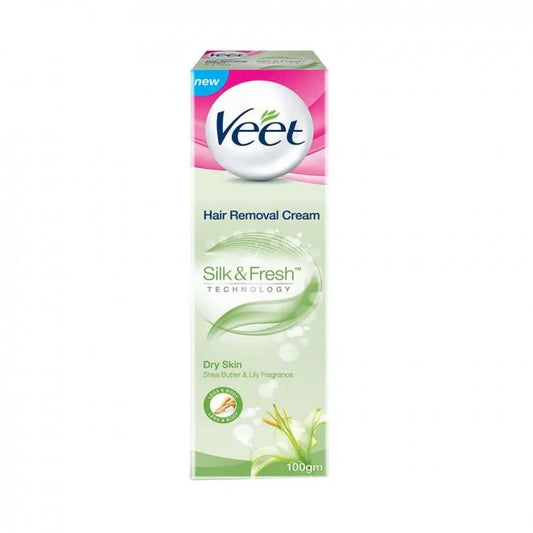 Veet Hair Removal Cream Silk And Fresh For Dry Skin 100Ml - Highfy.pk