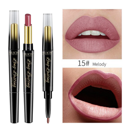 MUICIN - 2 In 1 Lipstick & Lip Liner