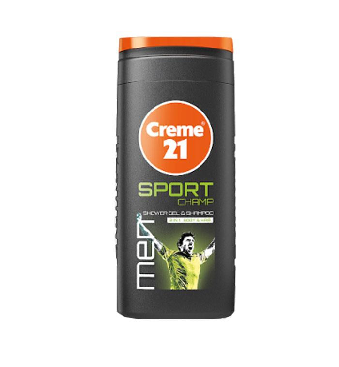 Creme 21 Men Shower Gel & Shampoo 2 In 1 Sport Champ 250 Ml - Highfy.pk