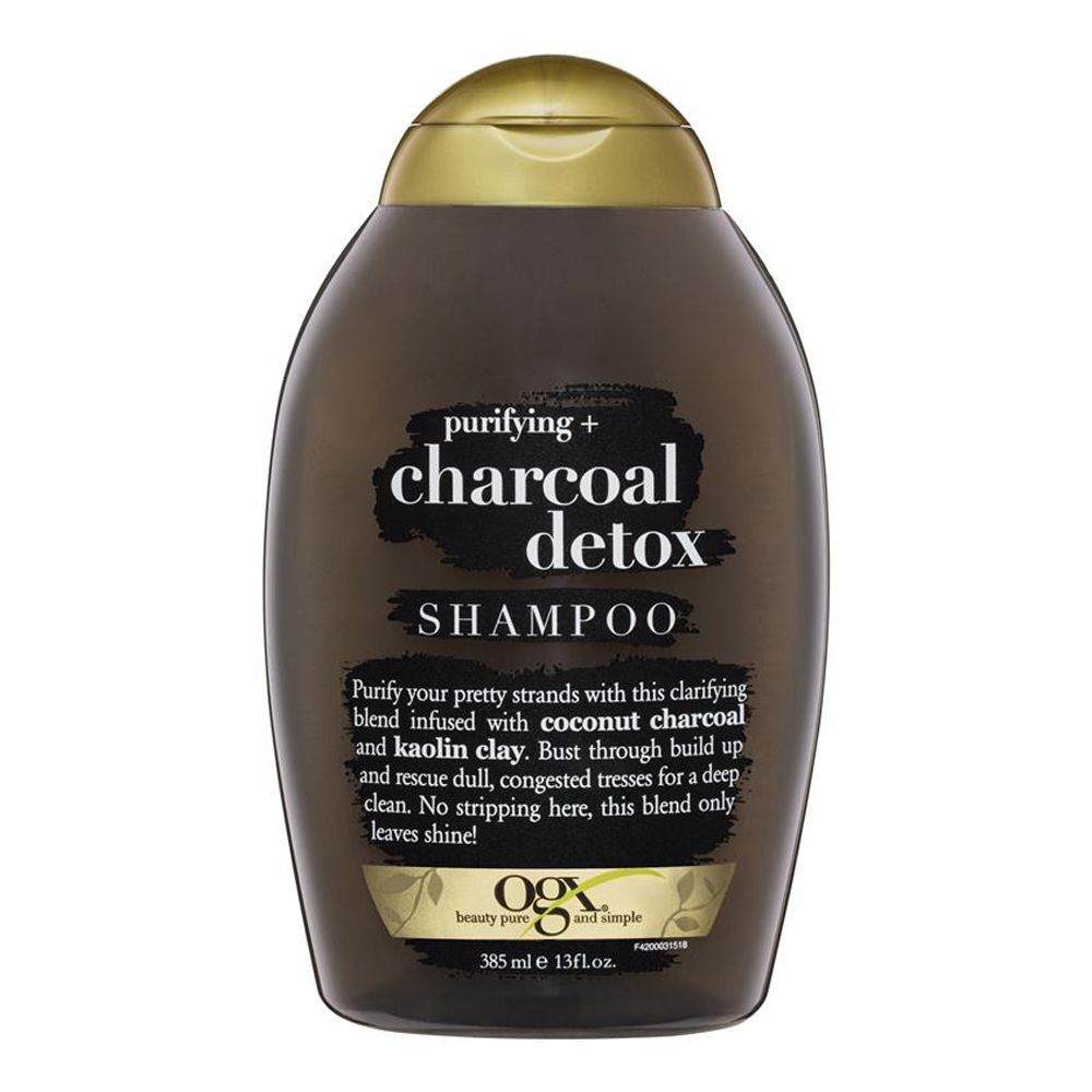 OGX Purifying + Charcoal Detox Shampoo 385 Ml 13Fl.Oz - Highfy.pk