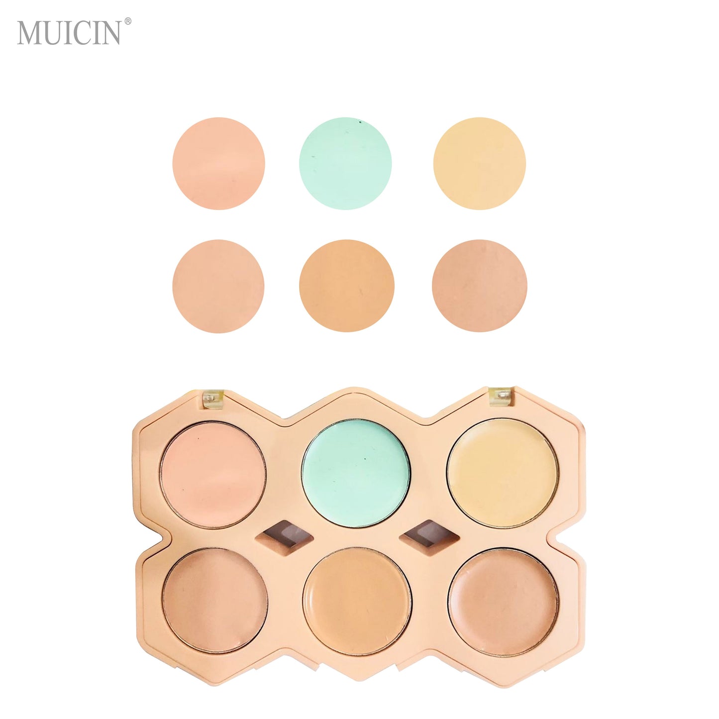 MUICIN - Pudding Crunch White Concealer Palette