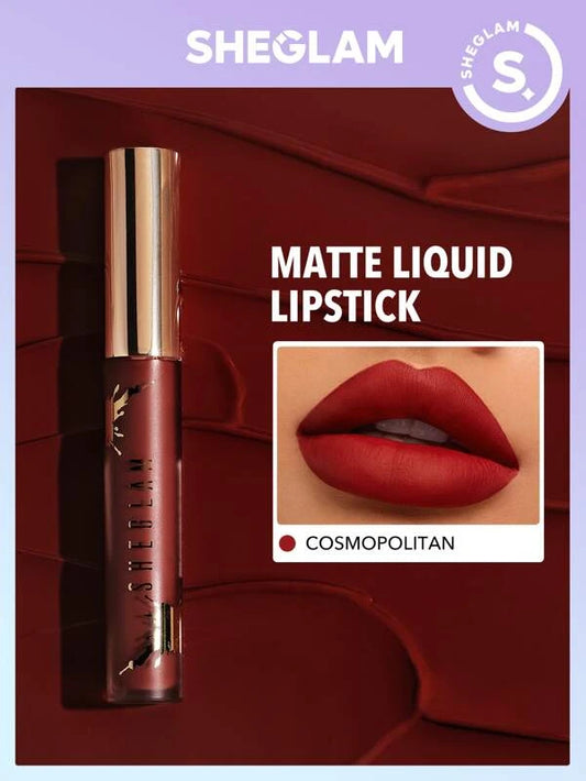 Sheglam Matte Allure Liquid Lipstick - Cosmopolitan - Highfy.pk