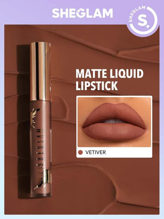 Sheglam Matte Allure Liquid Lipstick Vetiver - Highfy.pk