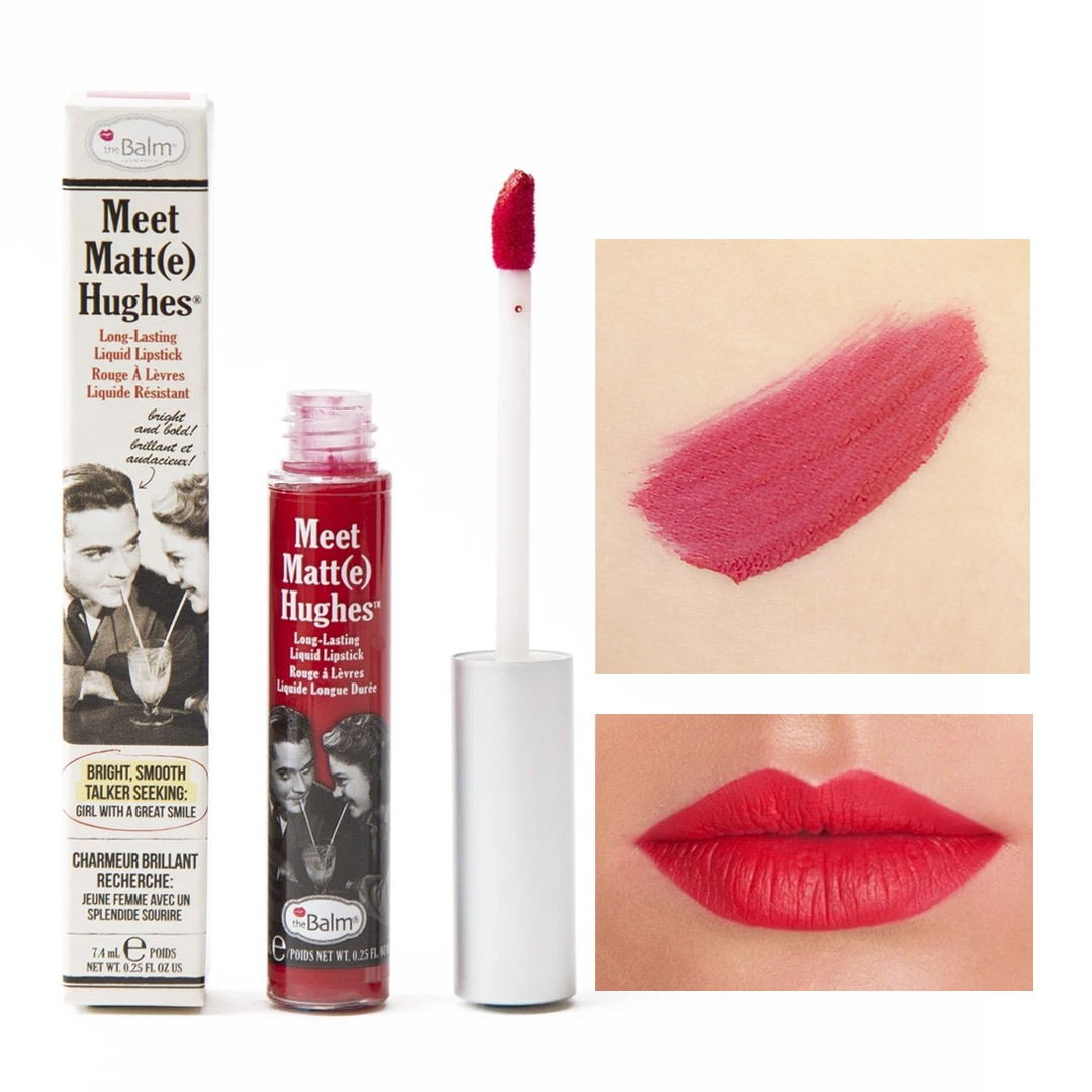 The Balm - Meet Matt(E) Hughes Matte Liquid Lipstick - Devoted - Highfy.pk
