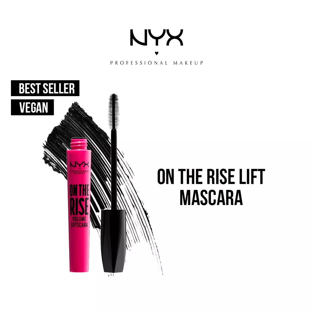 NYX Professional Makeup On The Rise Mascara 01 Black - Highfy.pk