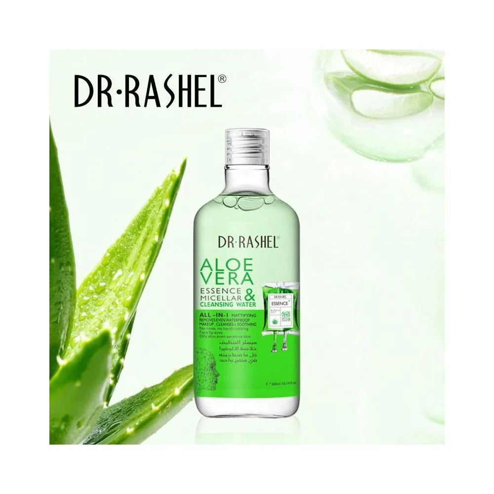 Dr Rashel- Aloe Vera Essence Micellar & Cleansing Water, 350Ml - Highfy.pk