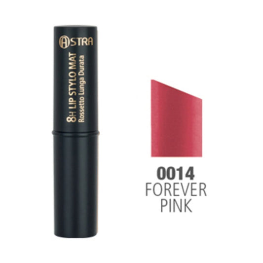 Astra 8H Mat Lip Style-14 Forever Pink - Highfy.pk