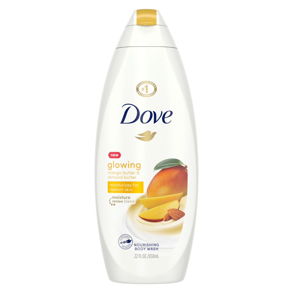 Dove Body Wash Glowing Mango Butter & Almond Butter 650Ml