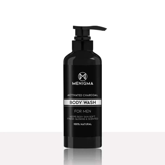 Menigma Activated Charcoal Body Wash | Newly Launched 200Ml