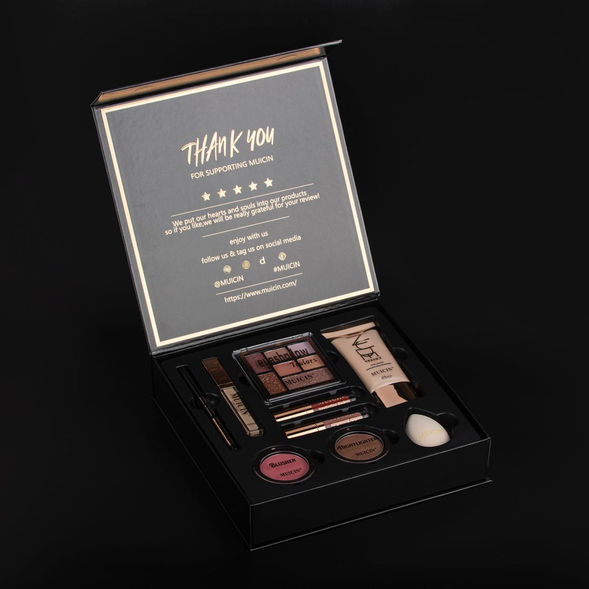 MUICIN - 9 in 1 Everyday Professional Makeup Kit