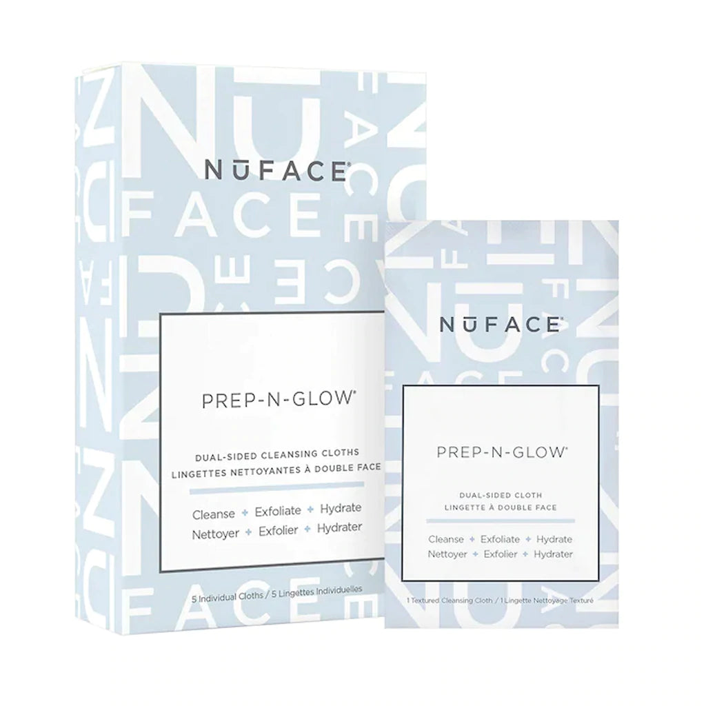 Nuface - Prep-N-Glow Cleansing Cloth (5 Pack) - Highfy.pk