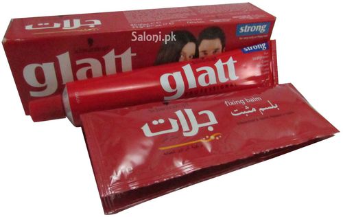 Glatt Keratin Care Hair Straightener Cream Strong 82Ml/50Ml - Highfy.pk