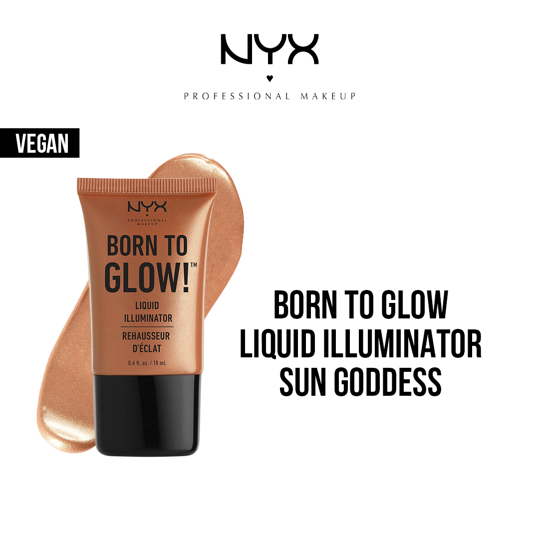 NYX Cosmetics Born To Glow Liquid Illuminator Sun Goddes - Highfy.pk