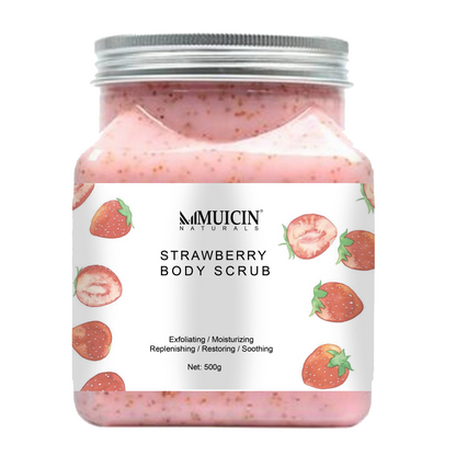 MUICIN - Strawberry Softening Body Scrub - 500g