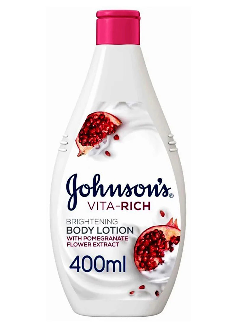 Johnsons Body Lotion Brightening With Pomegranate Flower 400Ml - Highfy.pk