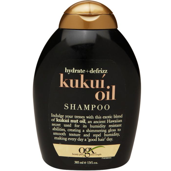 OGX Shampoo Hydrate & Defrizz Kukui Oil 385Ml - Highfy.pk
