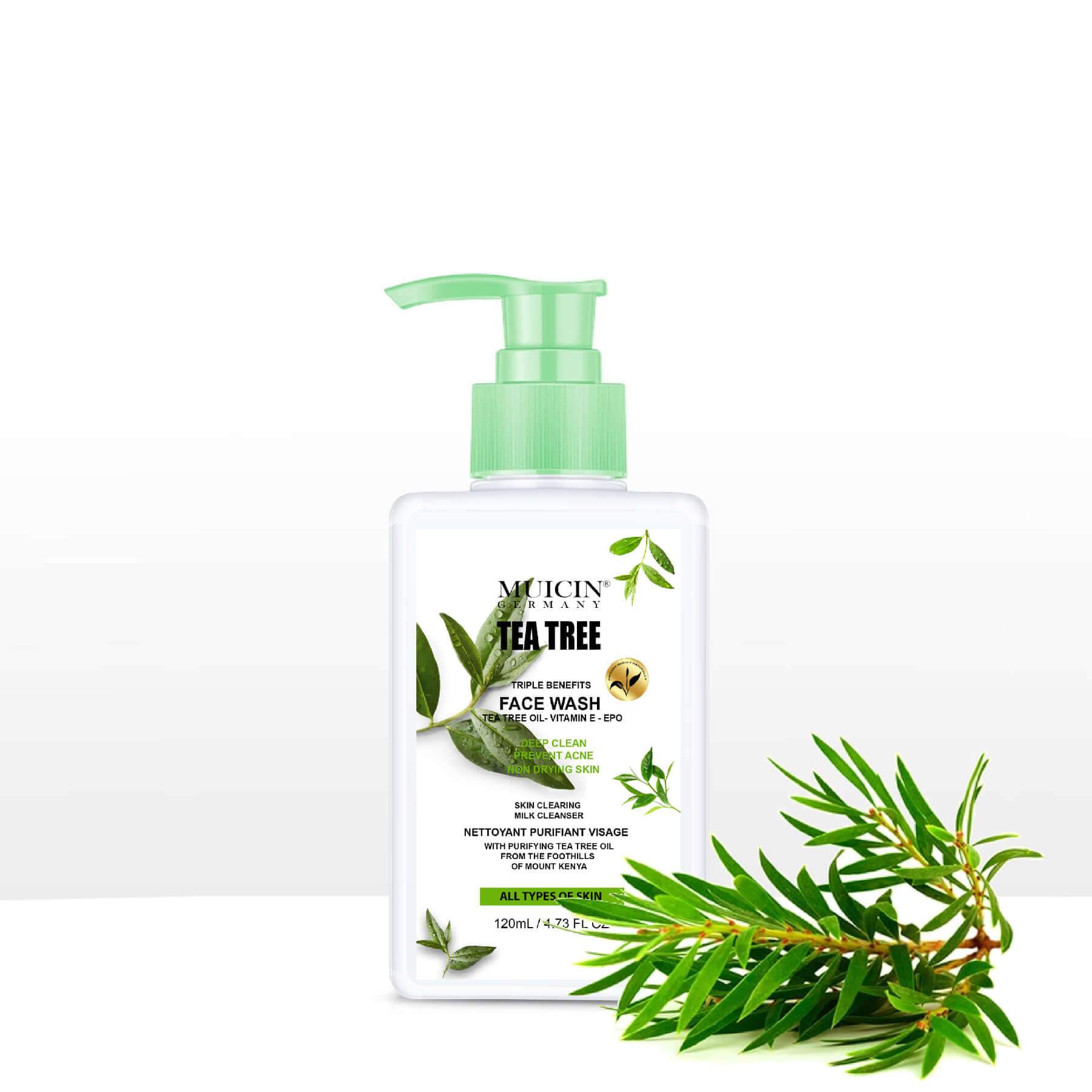 MUICIN Tea Tree Face Wash 120ml Highfy.pk