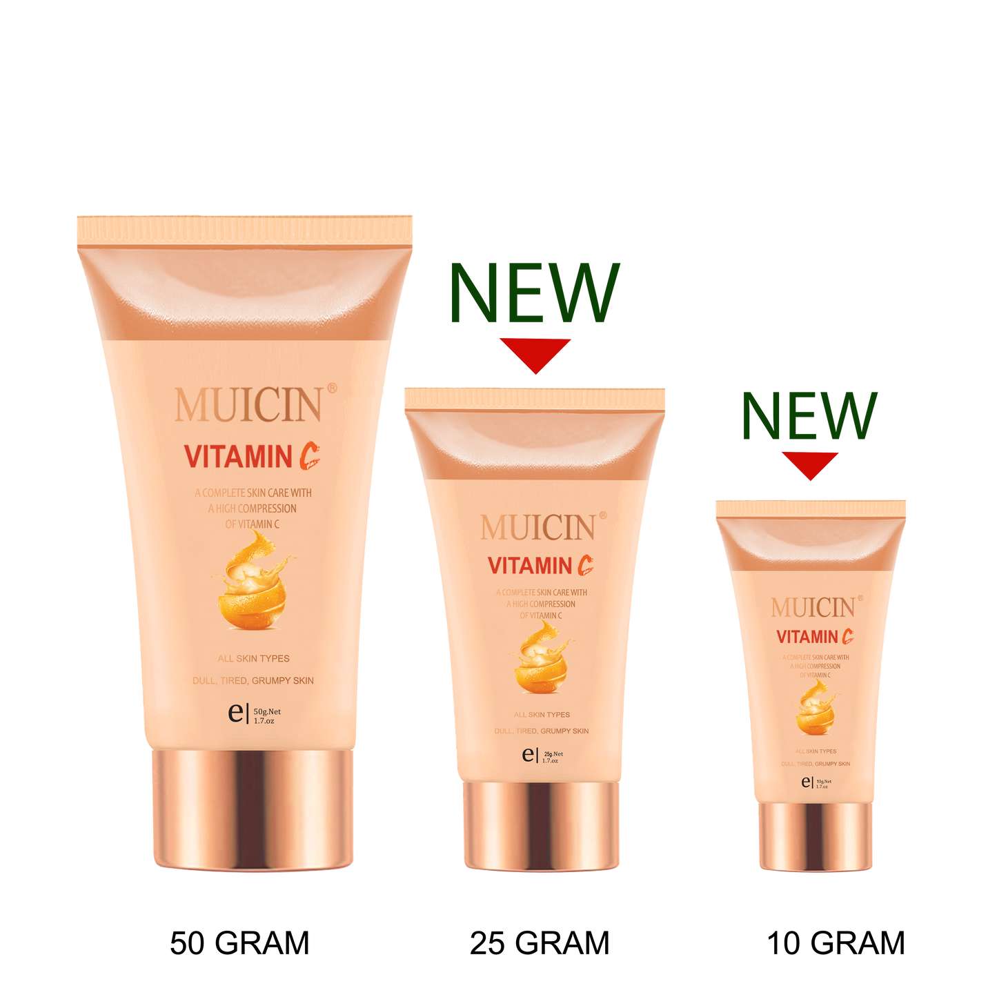 MUICIN - Vitamin C Foundation CC Cream Tube