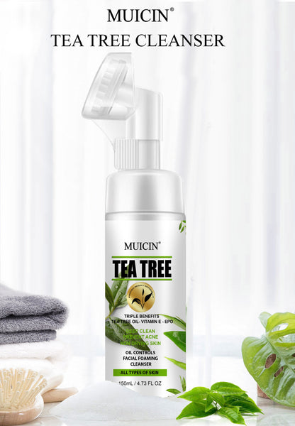 MUICIN - Tea Tree Bubble Foaming Facial Cleanser - 150ml