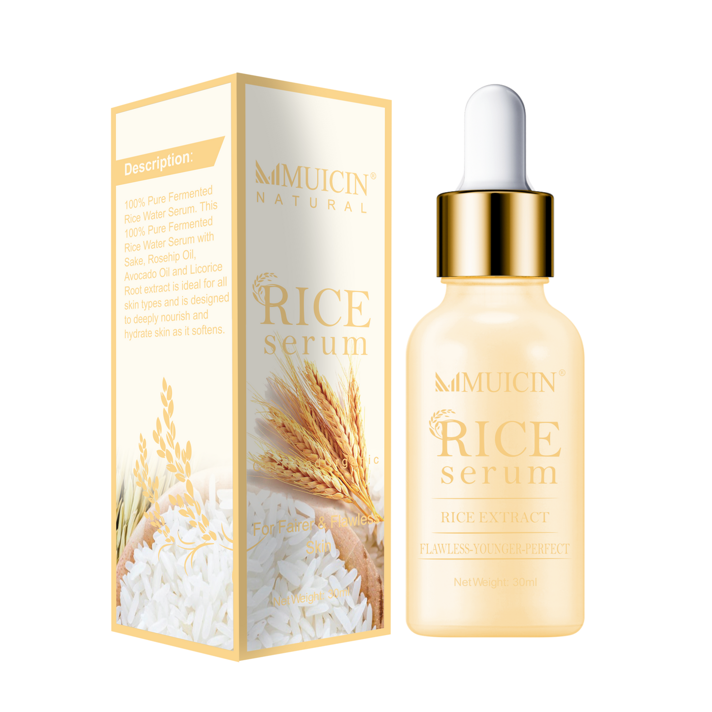 MUICIN - Rice Serum For Fairer & Flawless Skin