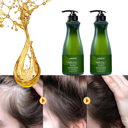 MUICIN - Green Tea & Coconut Milk Hair Shampoo - 300ml