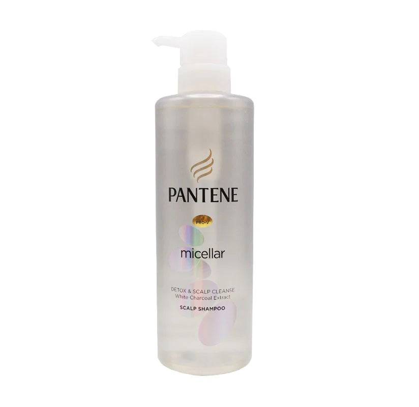 Pantene Pro-V Shampoo Micellar Detox & Scalp Cleanse White Charcoa L Extract - 300Ml - Highfy.pk