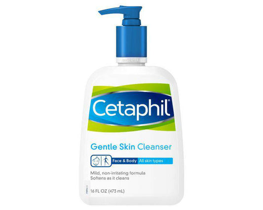 Cetaphil Gentle Skin Cleanser Face & Body All Skin Types 16Oz/473Ml - Highfy.pk